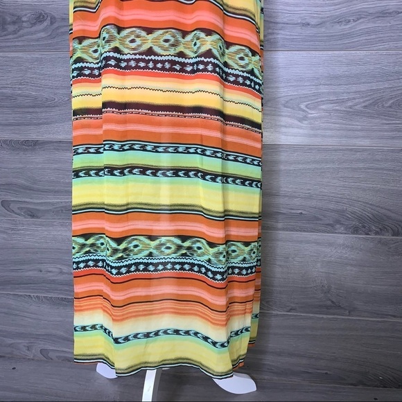 Ruby Rox Boho Strapless Dress Size Small - Picture 3 of 6